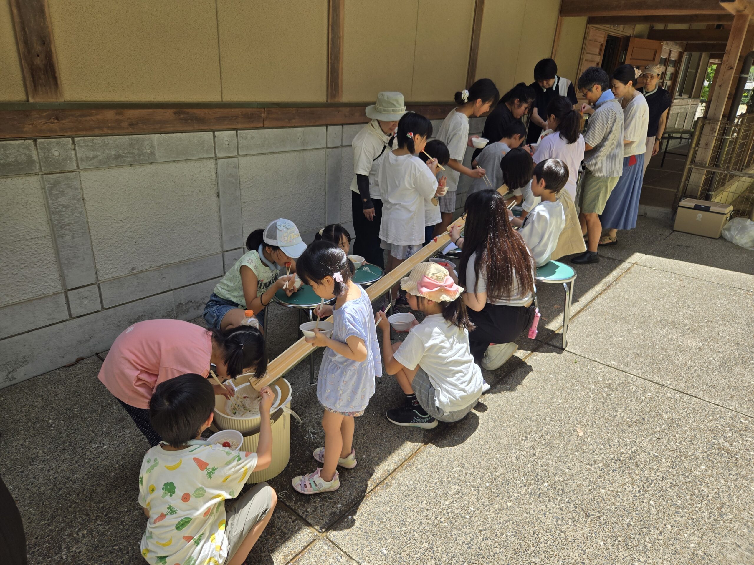 🌞強化練習＆流しそうめん‼️