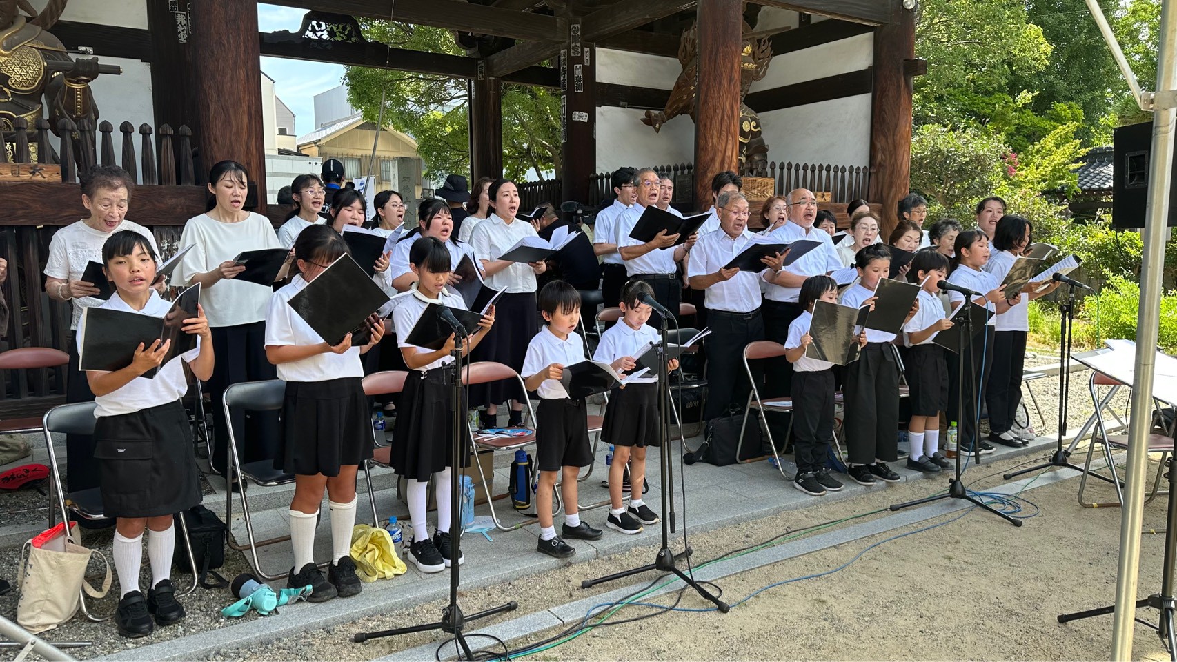 🌸【第18回 戦災死没者追悼献花と平和の鐘を鳴らす式典】🌸